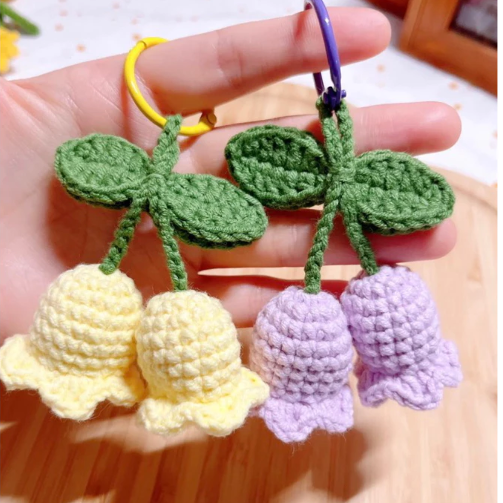Lily Keychain Crochet Pattern