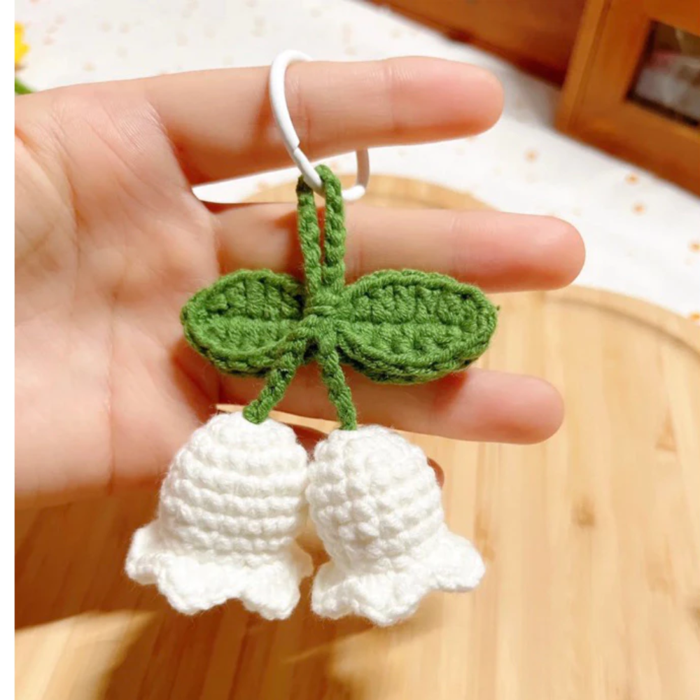 Lily Keychain Crochet Pattern