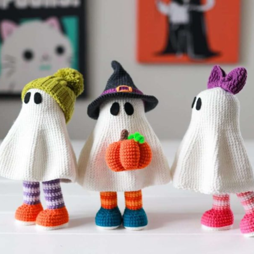 Spooky Squad Ghost Crochet Pattern