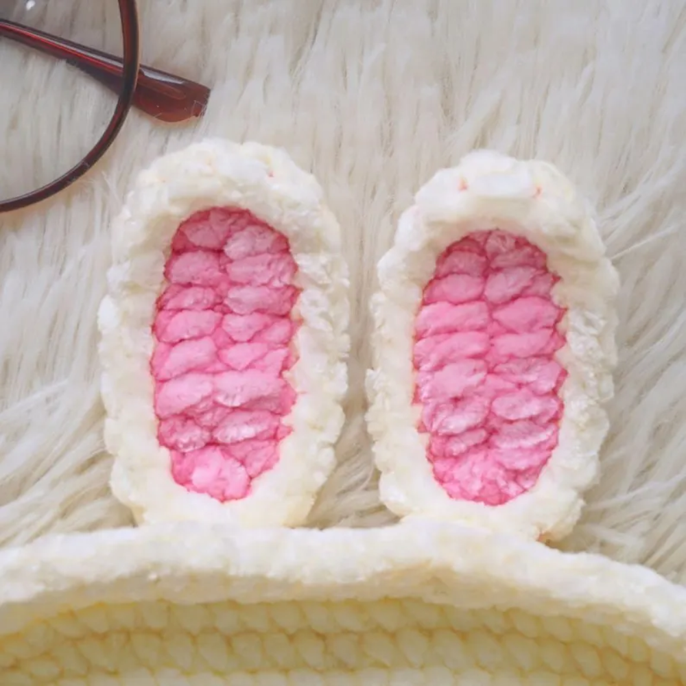 Bunny Eyeglasses Holder Crochet Pattern