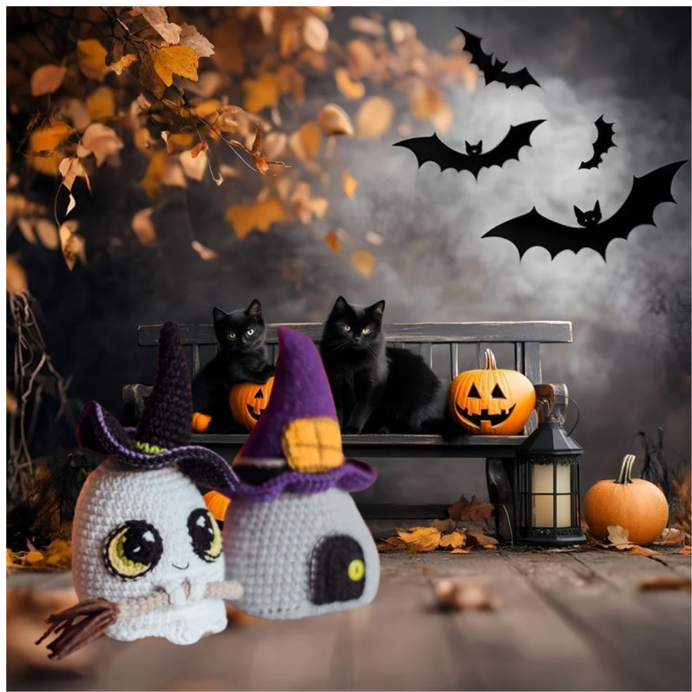 Witchy Ghost Crochet Pattern