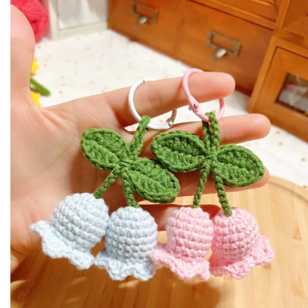 Lily Keychain Crochet Pattern