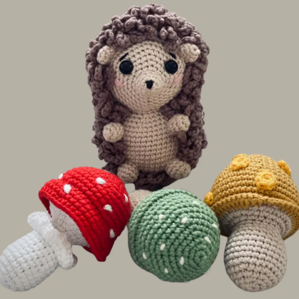 Smiski And Forest Friend Crochet Pattern Set