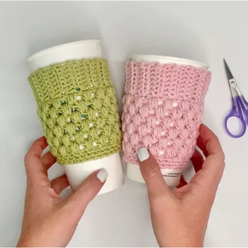 2-in-1 Mug Cozy Crochet Pattern