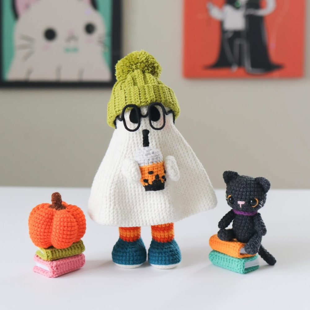Spooky Squad Ghost Crochet Pattern
