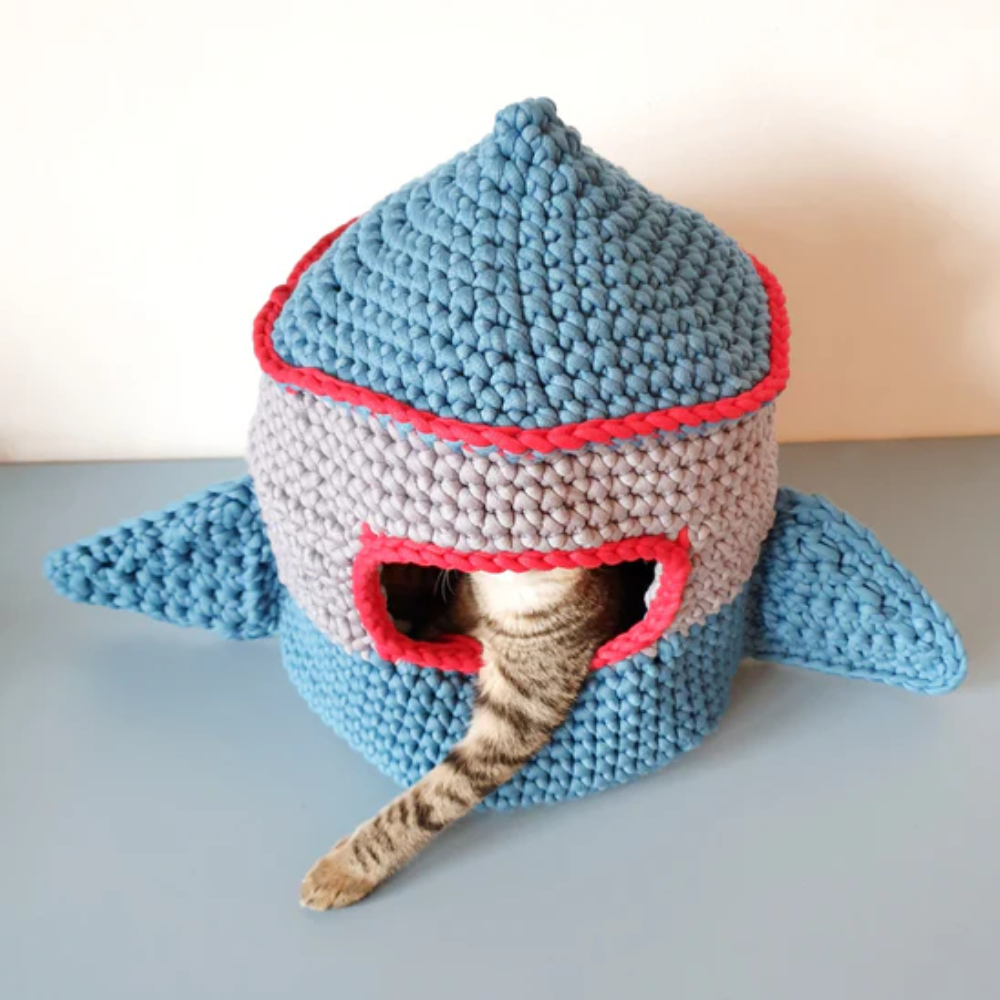 4-in-1 Cat House Crochet Pattern