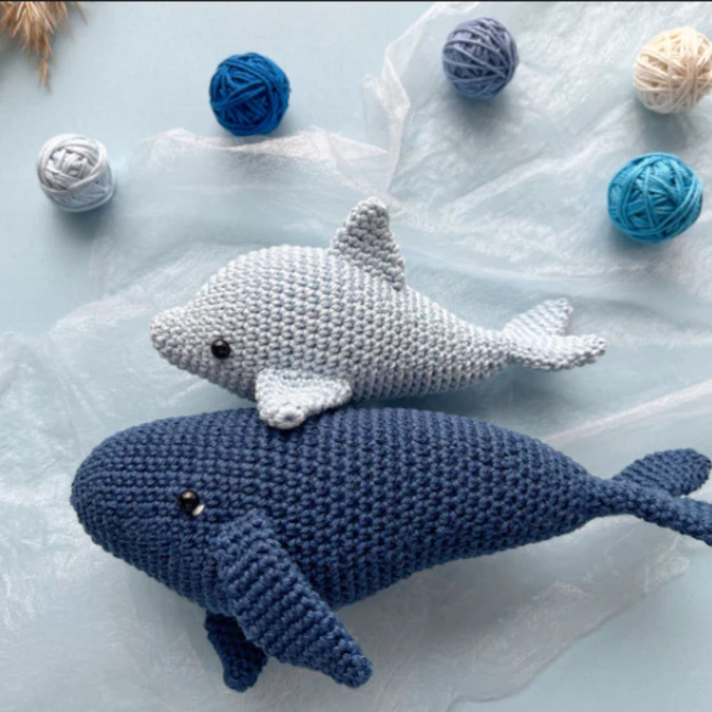 Sweet Sea Animal Crochet Pattern Set