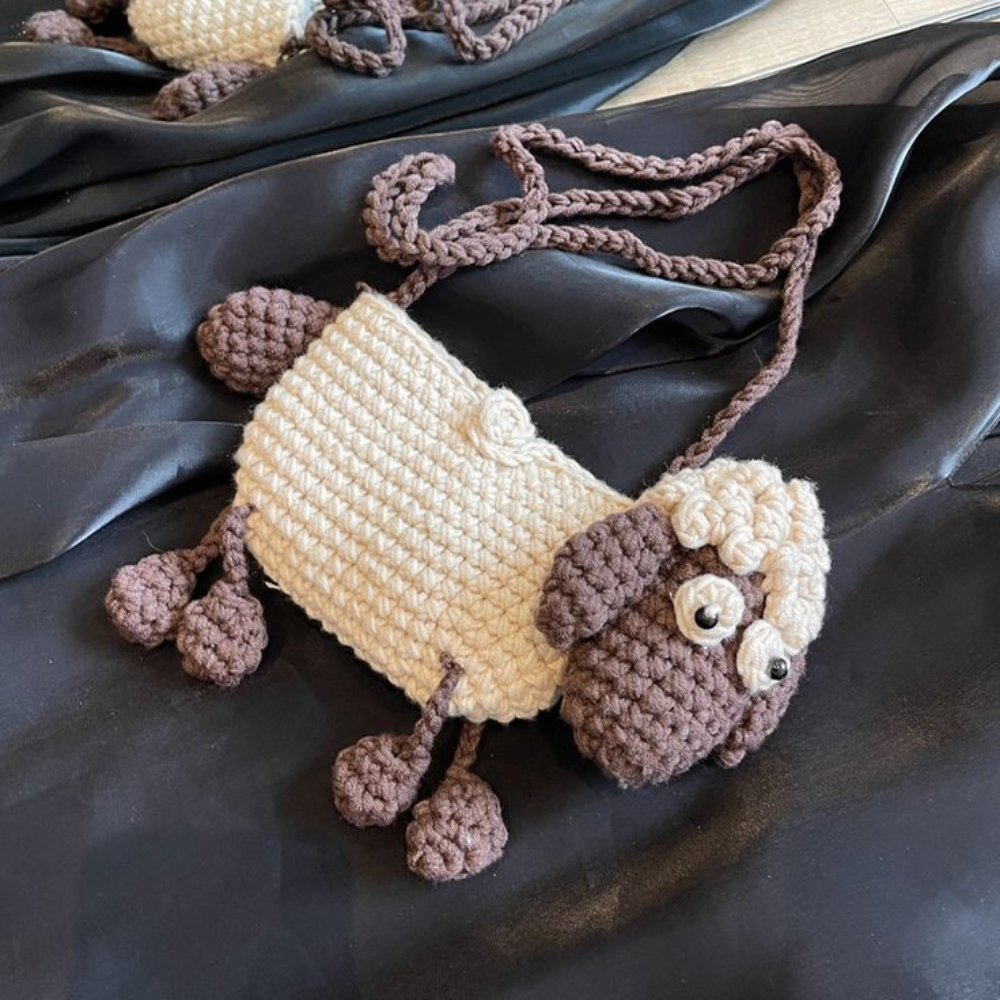 Mochi Sheep Tote Crochet Pattern