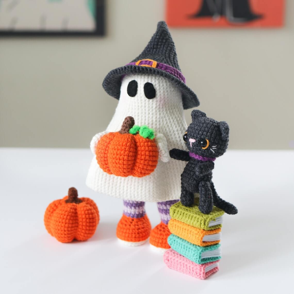 Spooky Squad Ghost Crochet Pattern