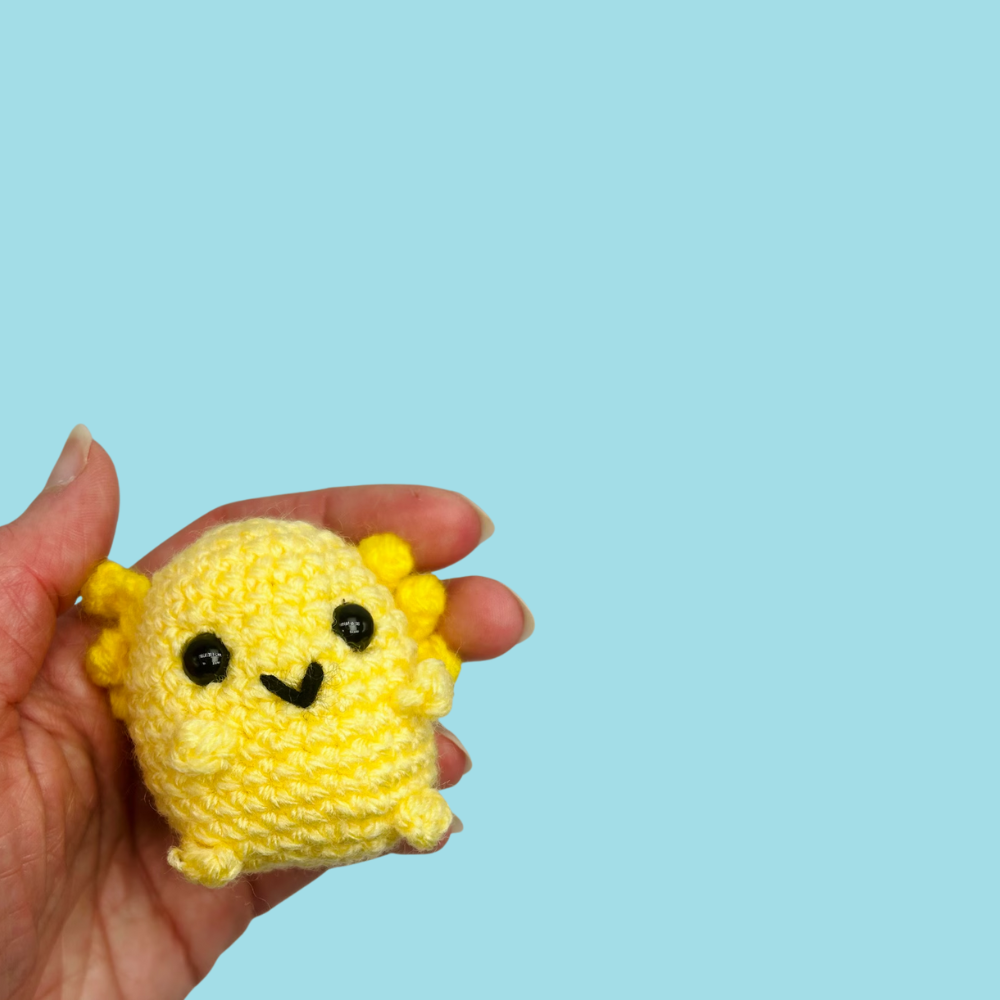 Baby Axolotl Crochet Pattern