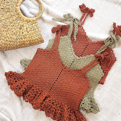 Bloom & Shine Top Crochet Pattern