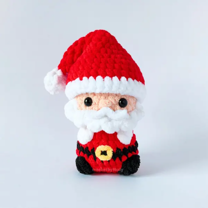 Jolly Santa Plush Crochet Pattern