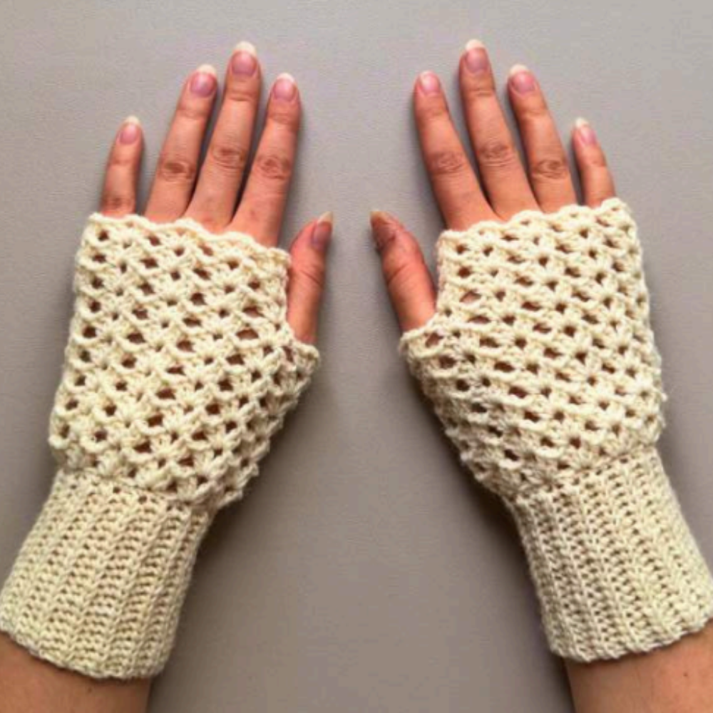 Hand Warmers Crochet Pattern