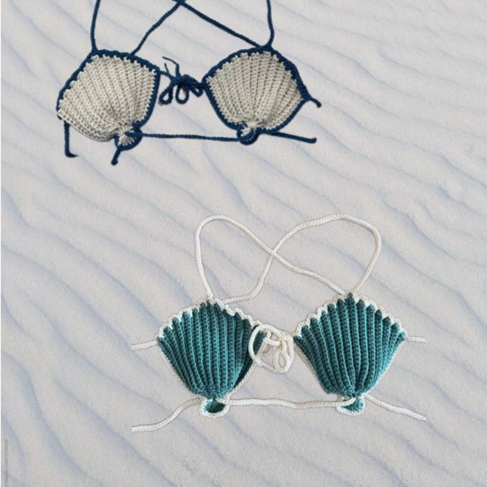 Shell Bra Crochet Pattern