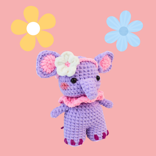 Joyful Elephant Crochet Pattern