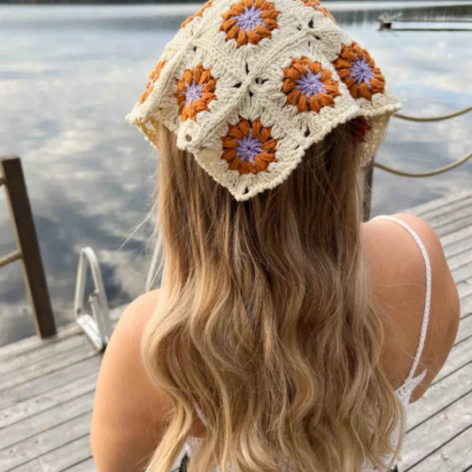 Daisy Bandana Crochet Pattern
