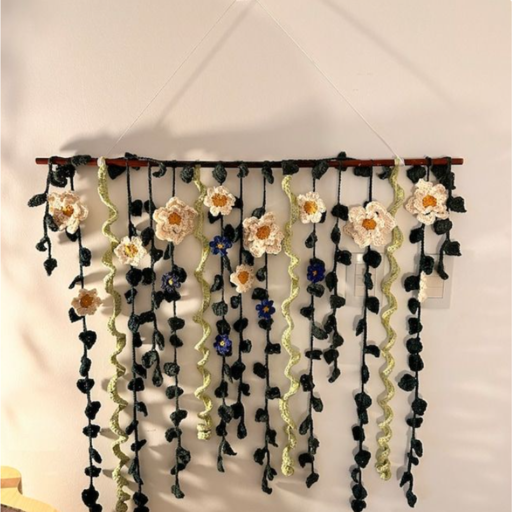 Faerie Gardee Wall Hanging Crochet Pattern