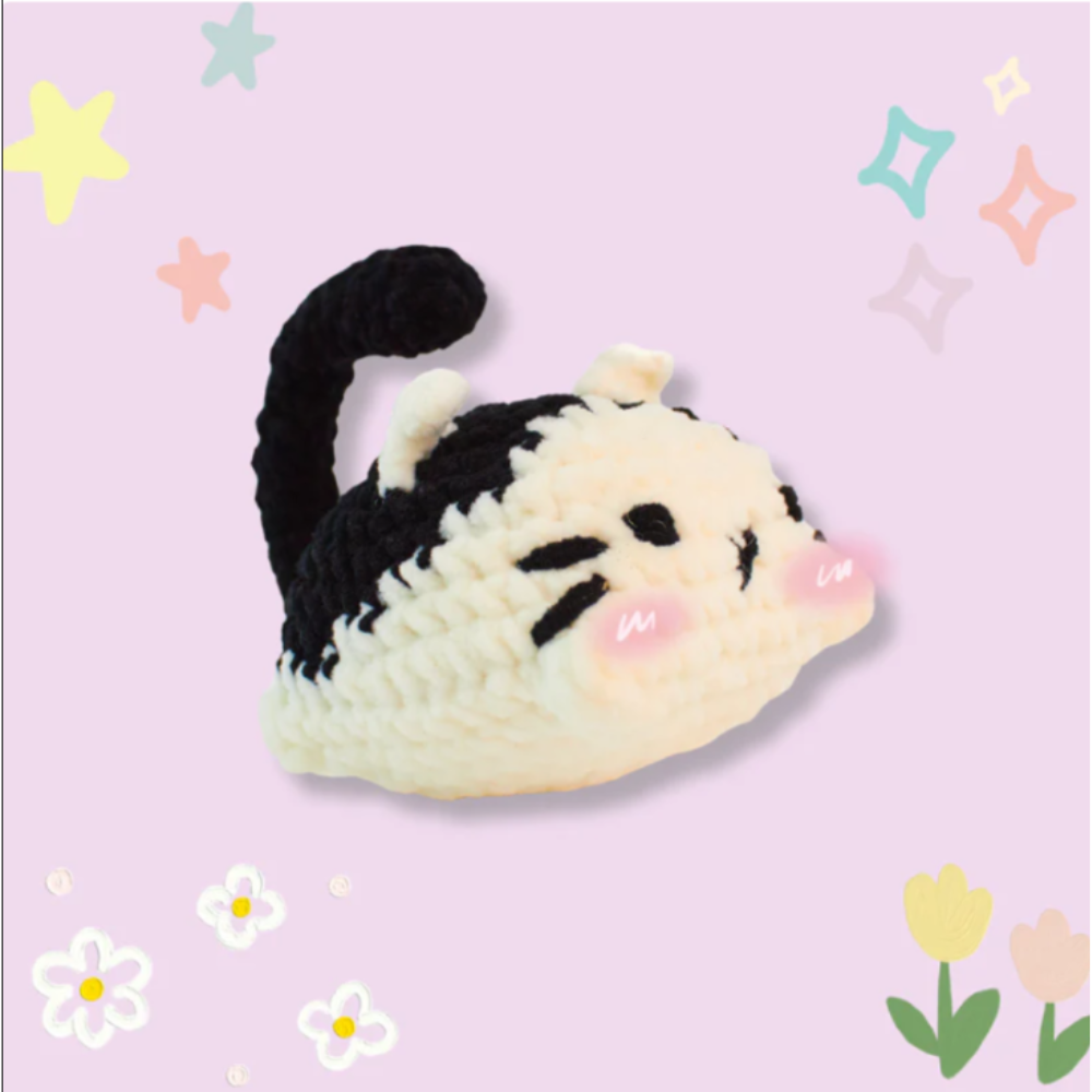 Loafy Kitty Trio Crochet Pattern