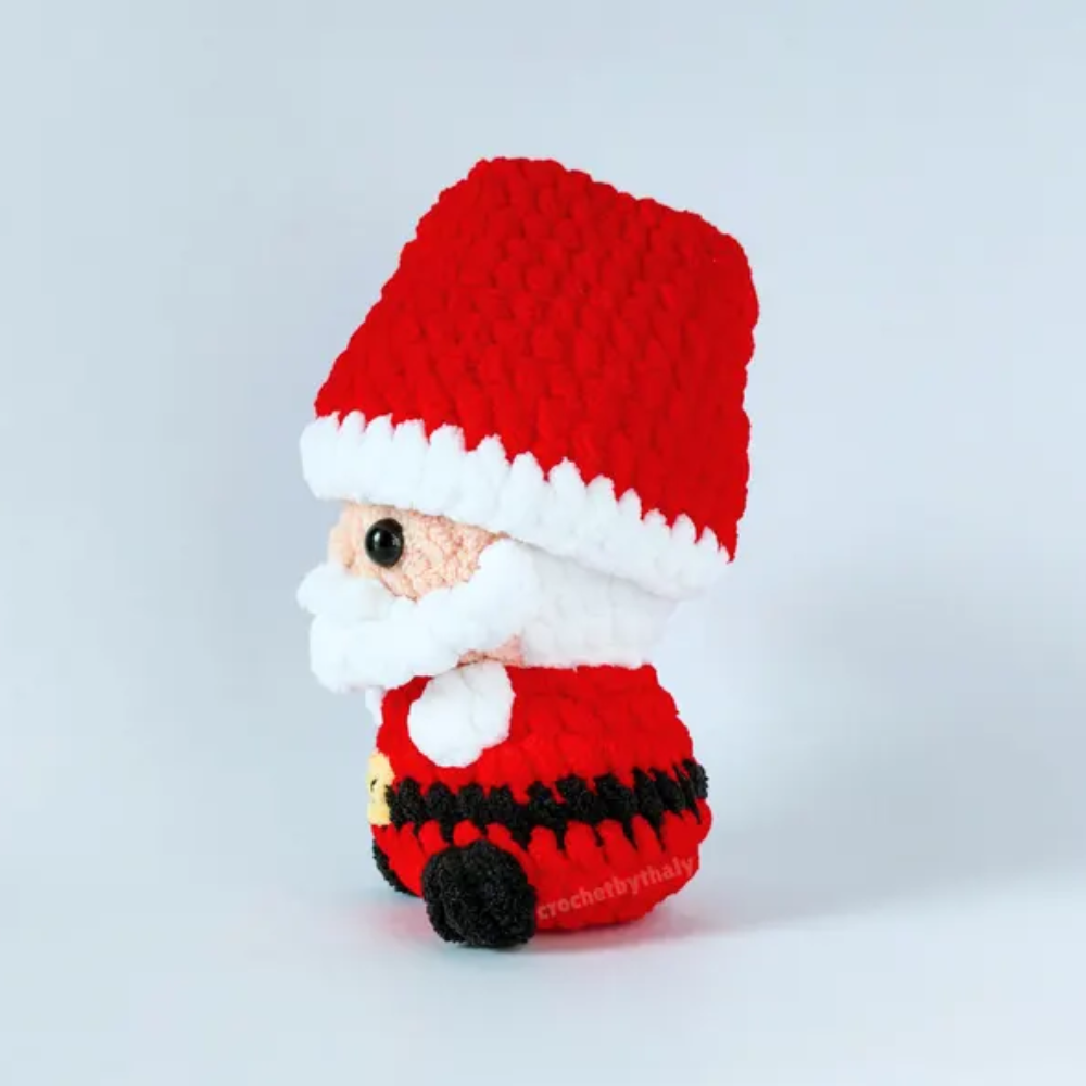Jolly Santa Plush Crochet Pattern