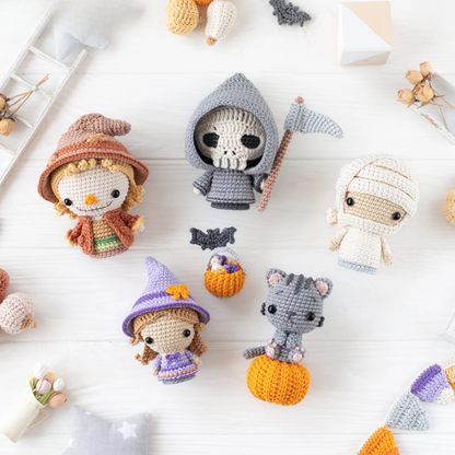 Creeping Shadows Crochet Pattern Set