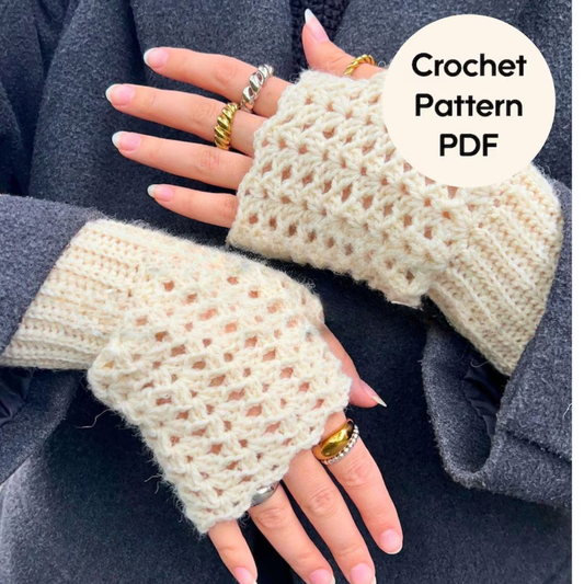Hand Warmers Crochet Pattern