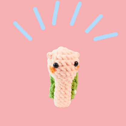 Matcha Roulade Snail Crochet Pattern