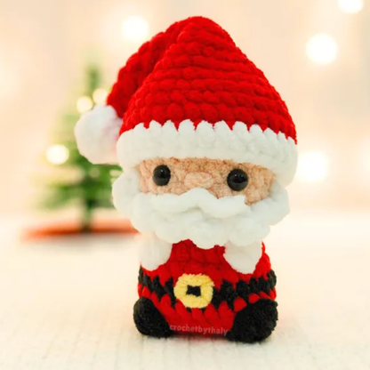 Jolly Santa Plush Crochet Pattern