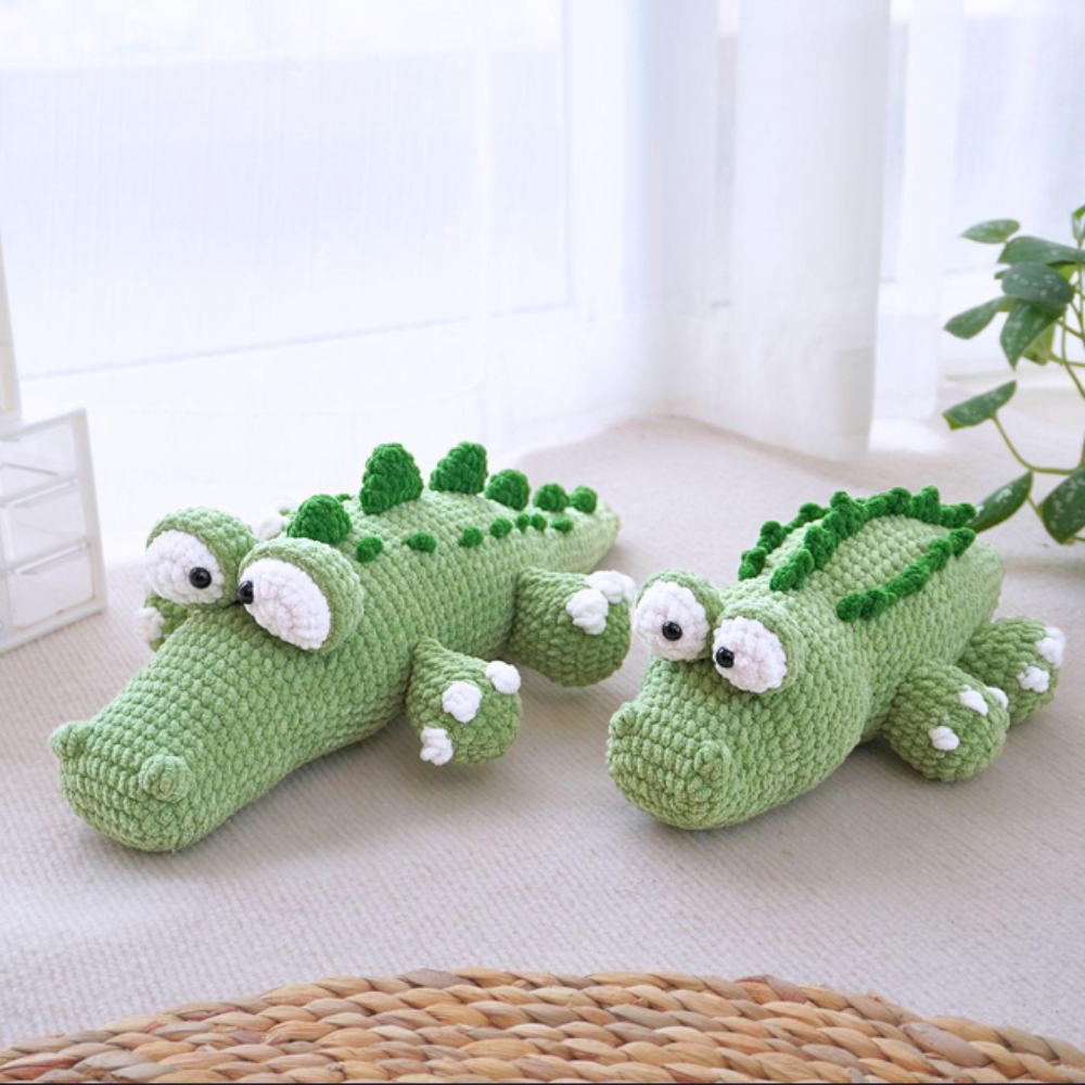 Chubby Crocodile Crochet Pattern