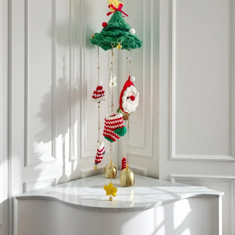 2-in-1 Christmas  Hanging Ornaments Crochet Pattern