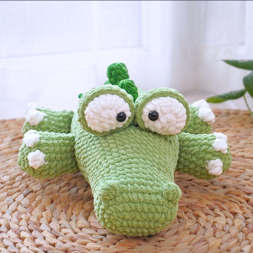 Chubby Crocodile Crochet Pattern