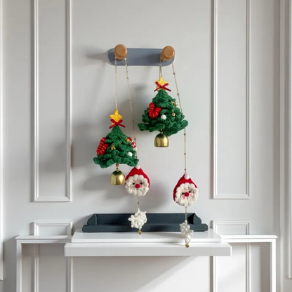 2-in-1 Christmas  Hanging Ornaments Crochet Pattern