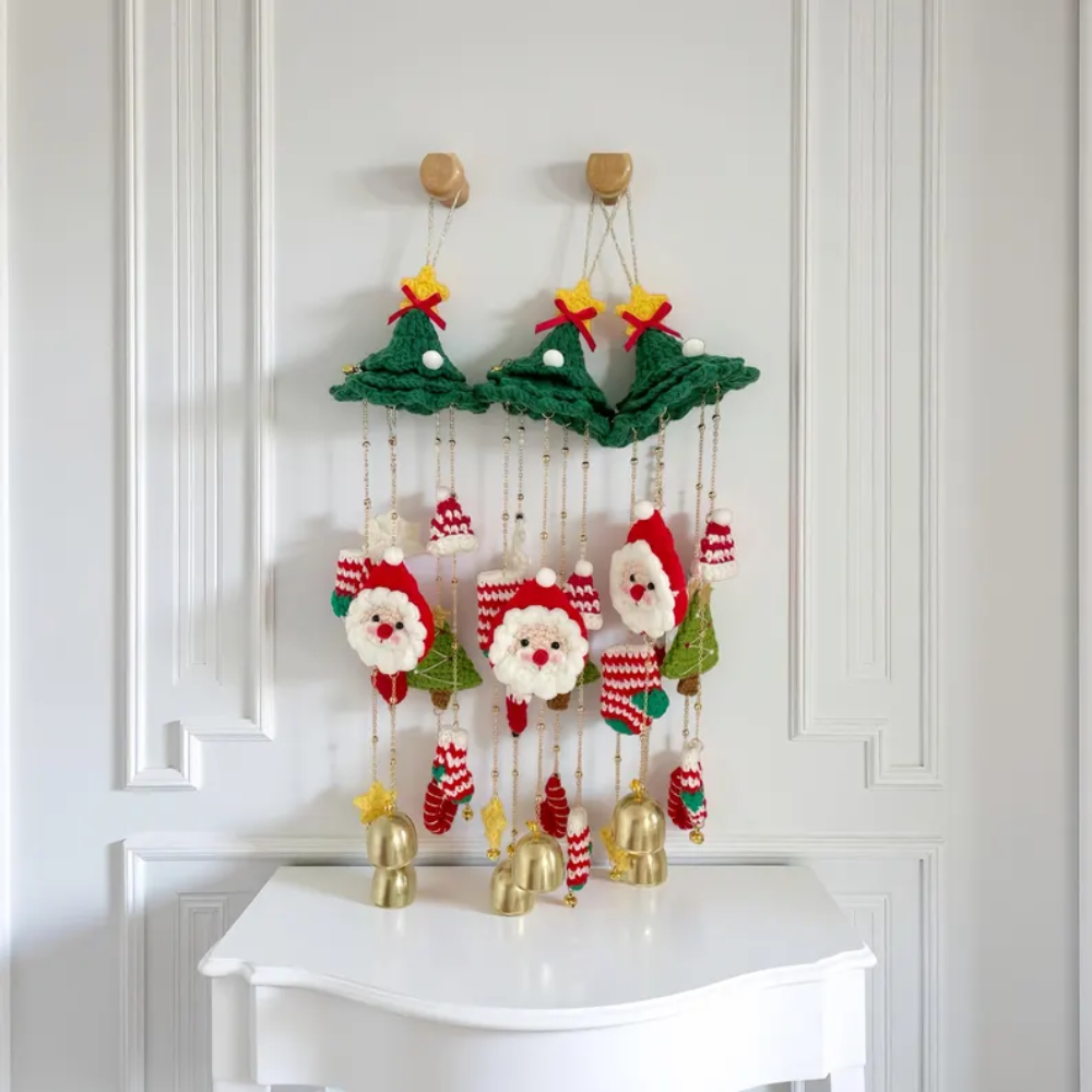 2-in-1 Christmas  Hanging Ornaments Crochet Pattern