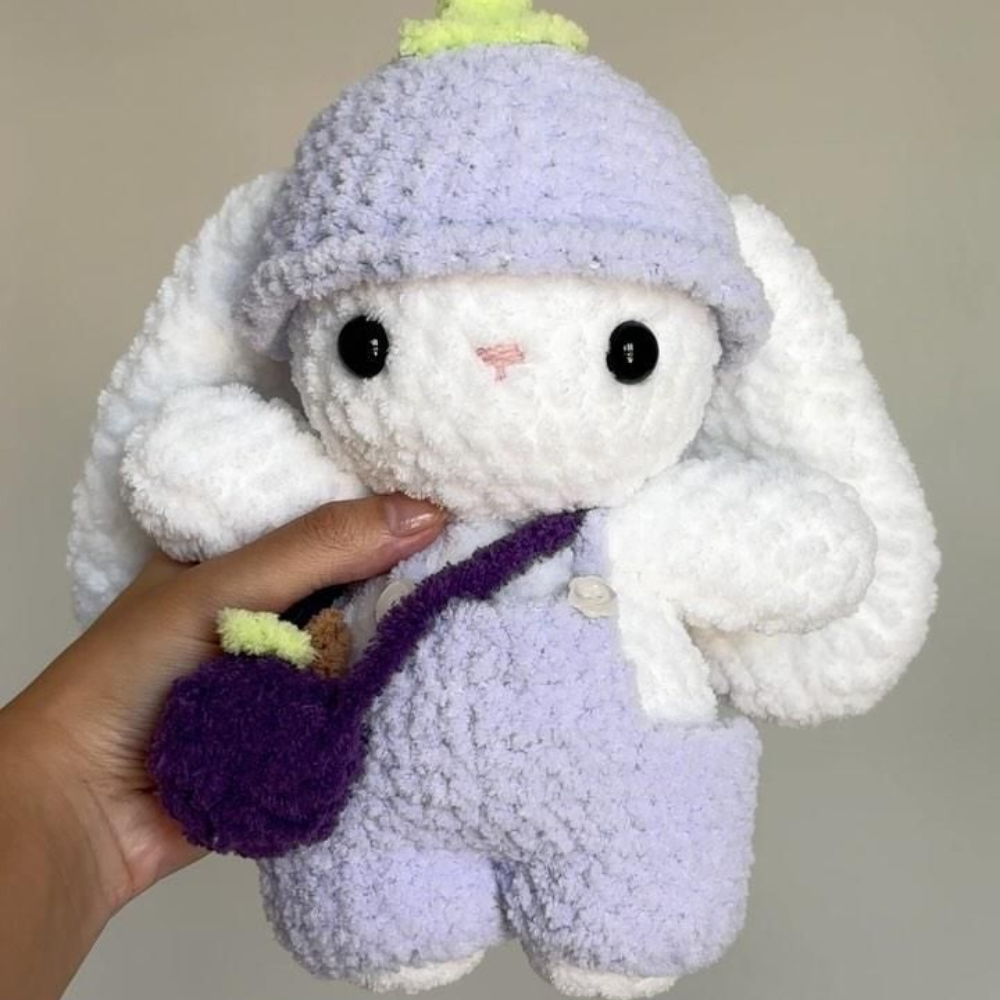Strawberry Pop Bunny Crochet Pattern