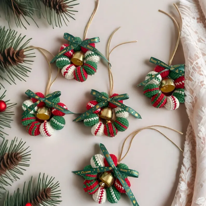 2-in-1 Christmas  Hanging Ornaments Crochet Pattern