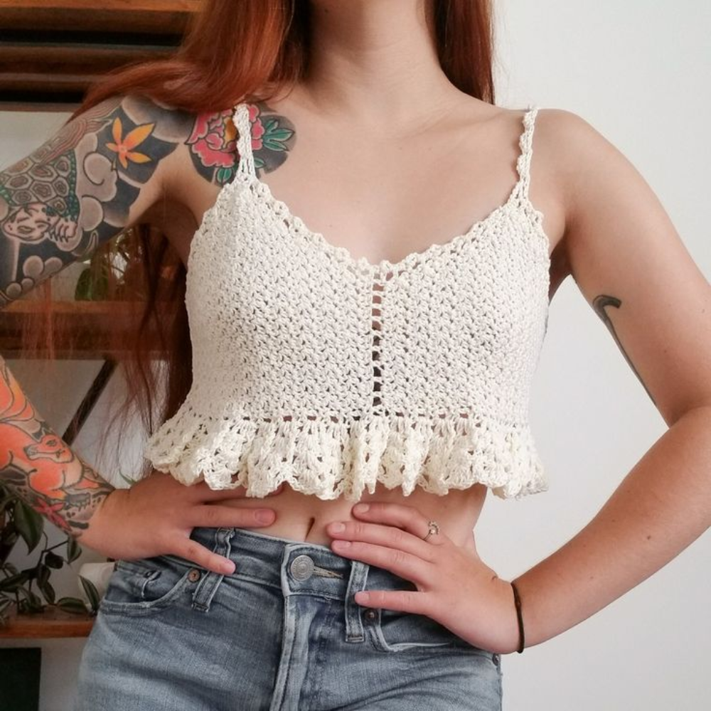 Bloom & Shine Top Crochet Pattern