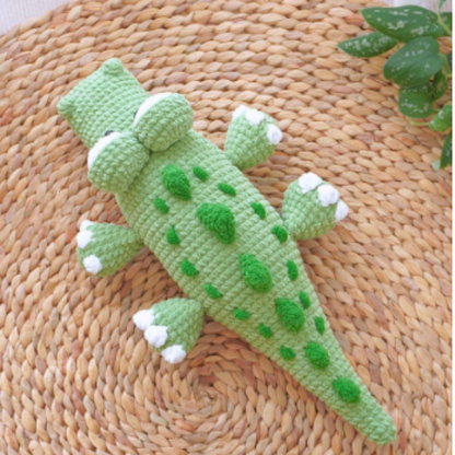 Chubby Crocodile Crochet Pattern