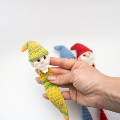 Gnome Bookmark Crochet Pattern