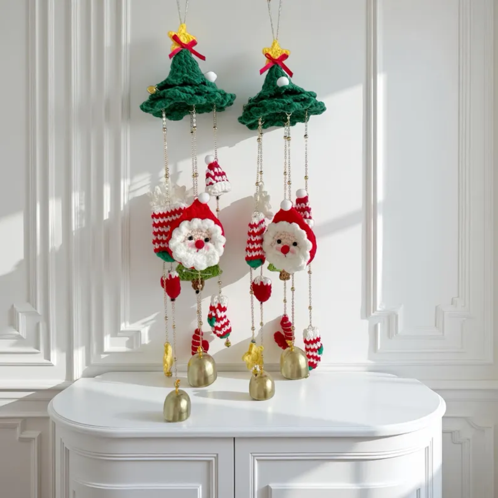 2-in-1 Christmas  Hanging Ornaments Crochet Pattern
