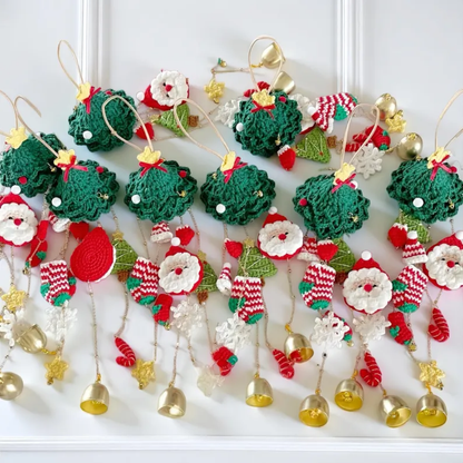 2-in-1 Christmas  Hanging Ornaments Crochet Pattern