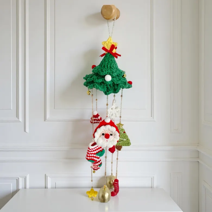 2-in-1 Christmas  Hanging Ornaments Crochet Pattern