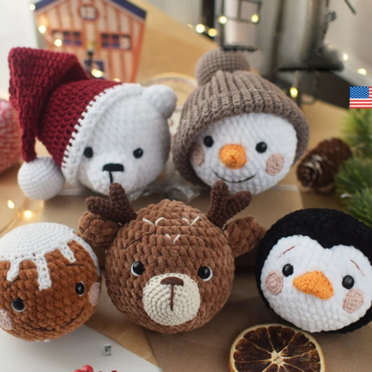 Christmas Friends Crochet Pattern