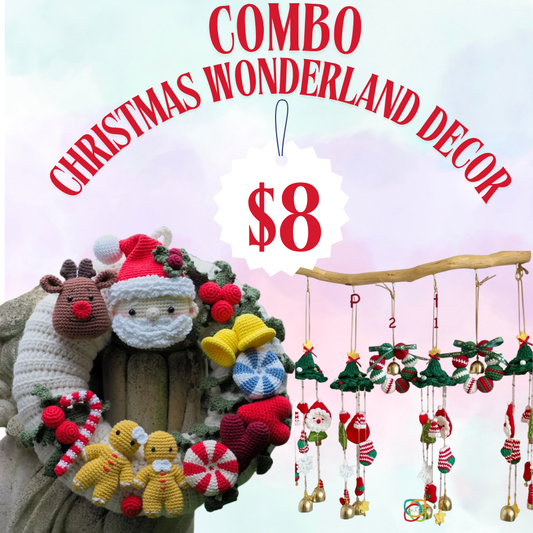 2-in 1 Christmas Wonderland Decor Crochet Pattern