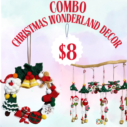 2-in 1 Christmas Wonderland Decor Crochet Pattern