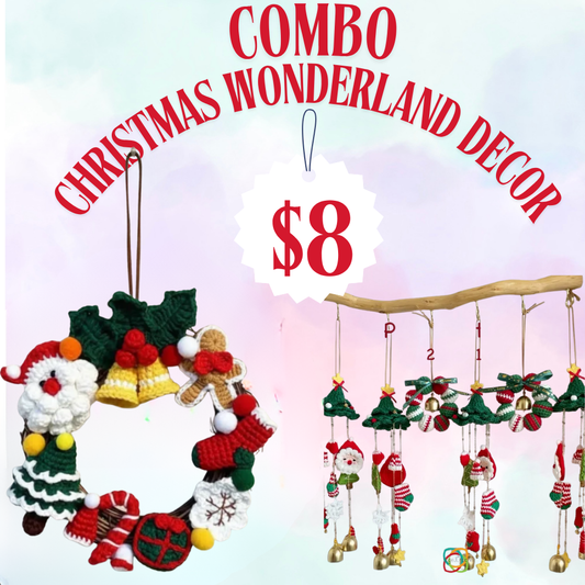 2-in 1 Christmas Wonderland Decor Crochet Pattern