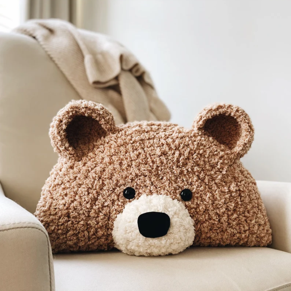 Bear Pillow Crochet Pattern