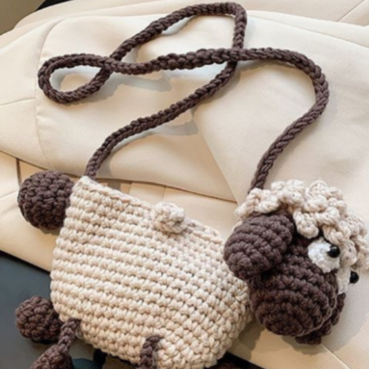 Mochi Sheep Tote Crochet Pattern