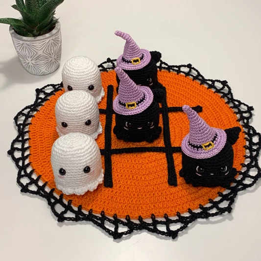 Halloween Tic Tac Toe Crochet Pattern