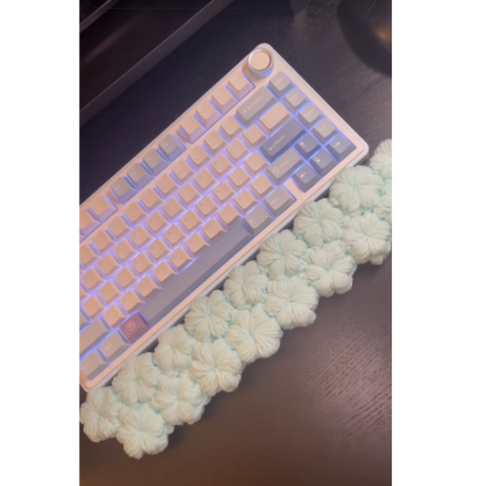 Fluffy Cloud Wrist Rest Crochet Pattern