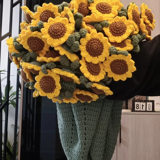 Sunny Petals Blanket Crochet Pattern