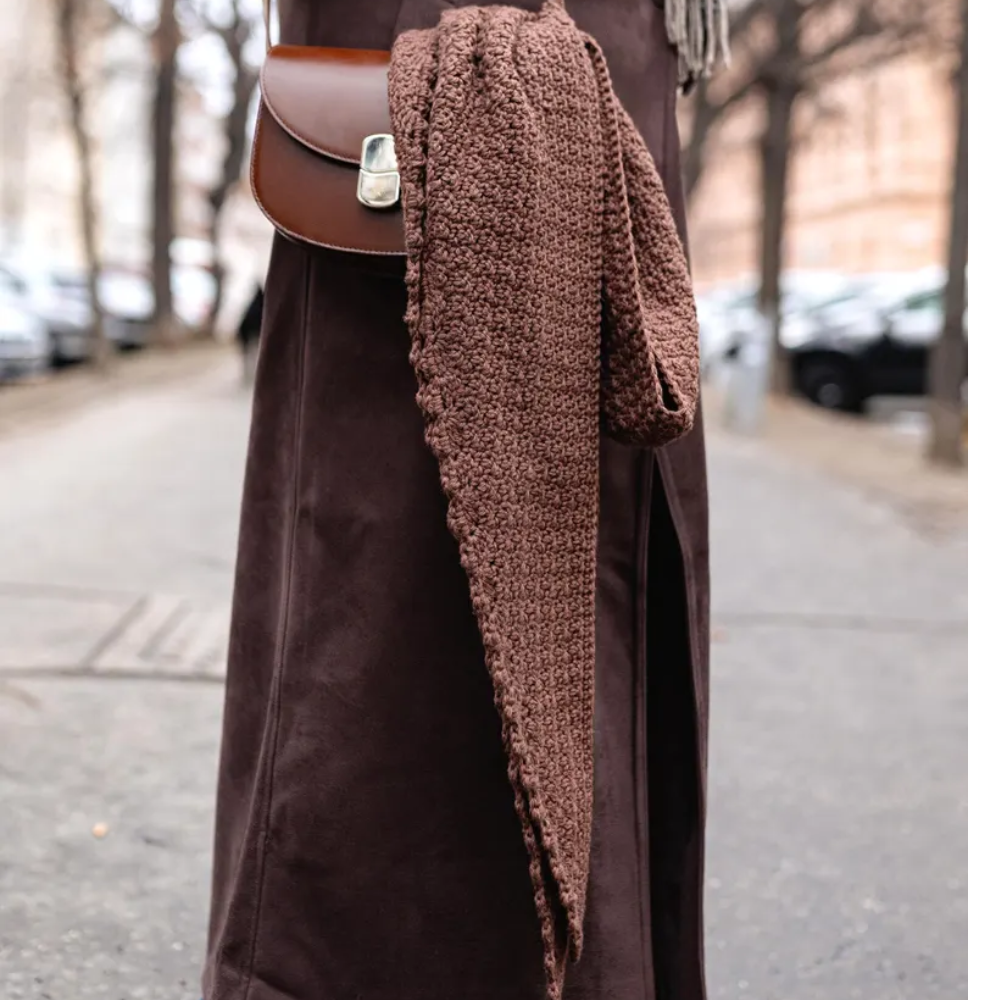 2 in 1 Hooded Scarf & Slippers Crochet Pattern